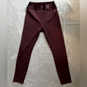 2/$8 Ellie Mauve Cross Waistband Detail Leggings